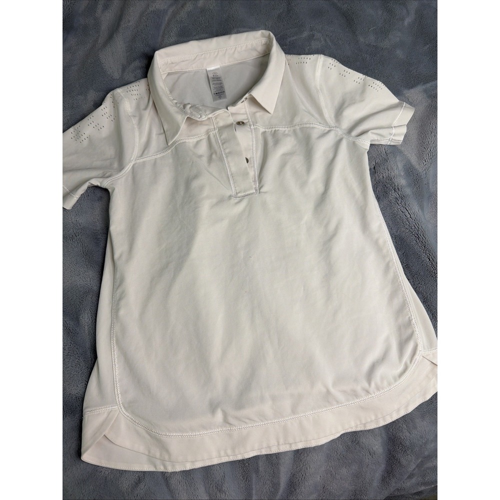 Ivivva by Lululemon Girls Short Sleeve Collared Shirt Breathable Polo Size 10